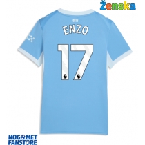 Manchester City Enzo Fernandez #17 Domaci Dres za Ženska 2026-27 Kratak Rukav